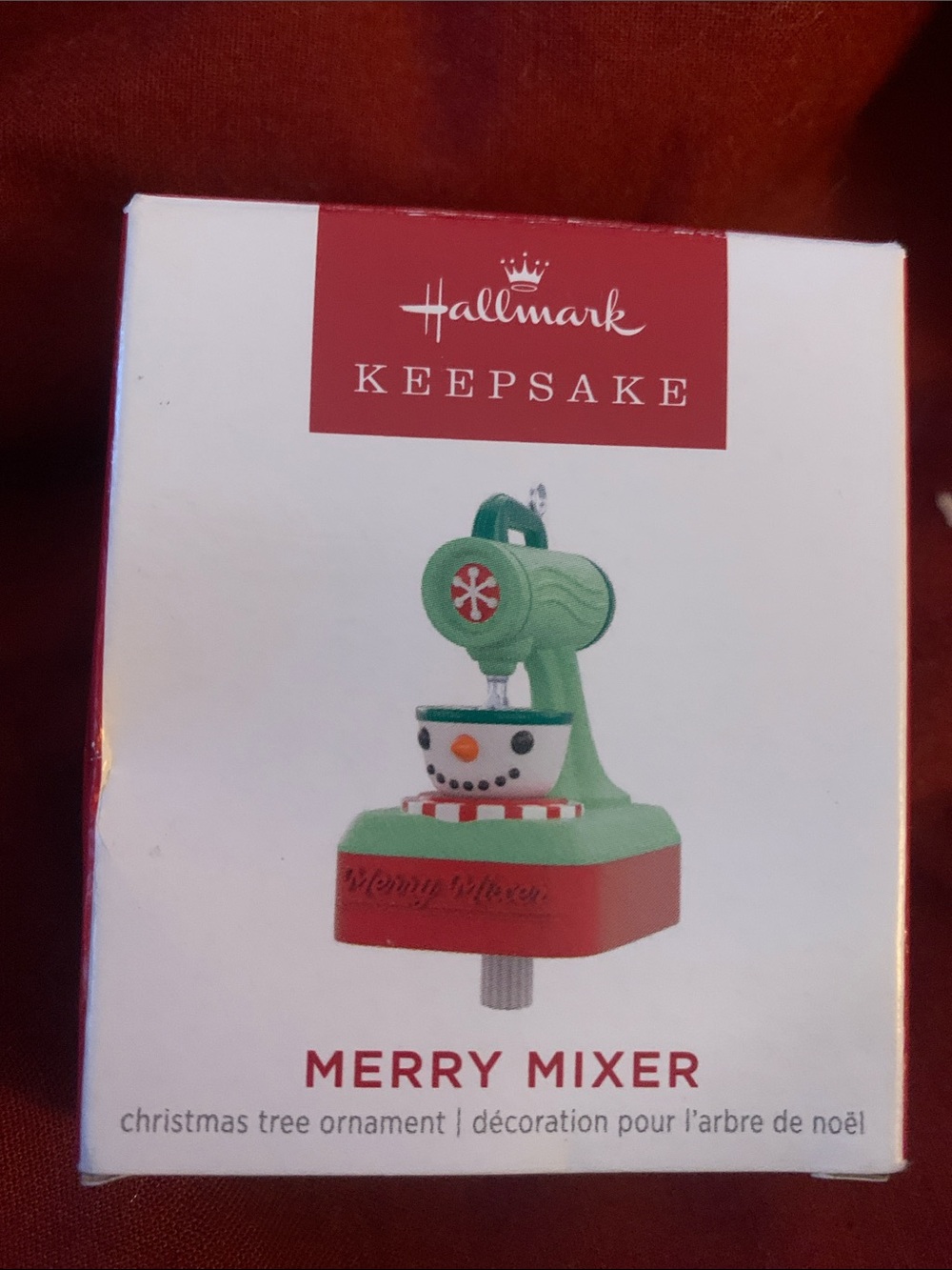 Merry Mixer Christmas Tree Ornament - mini